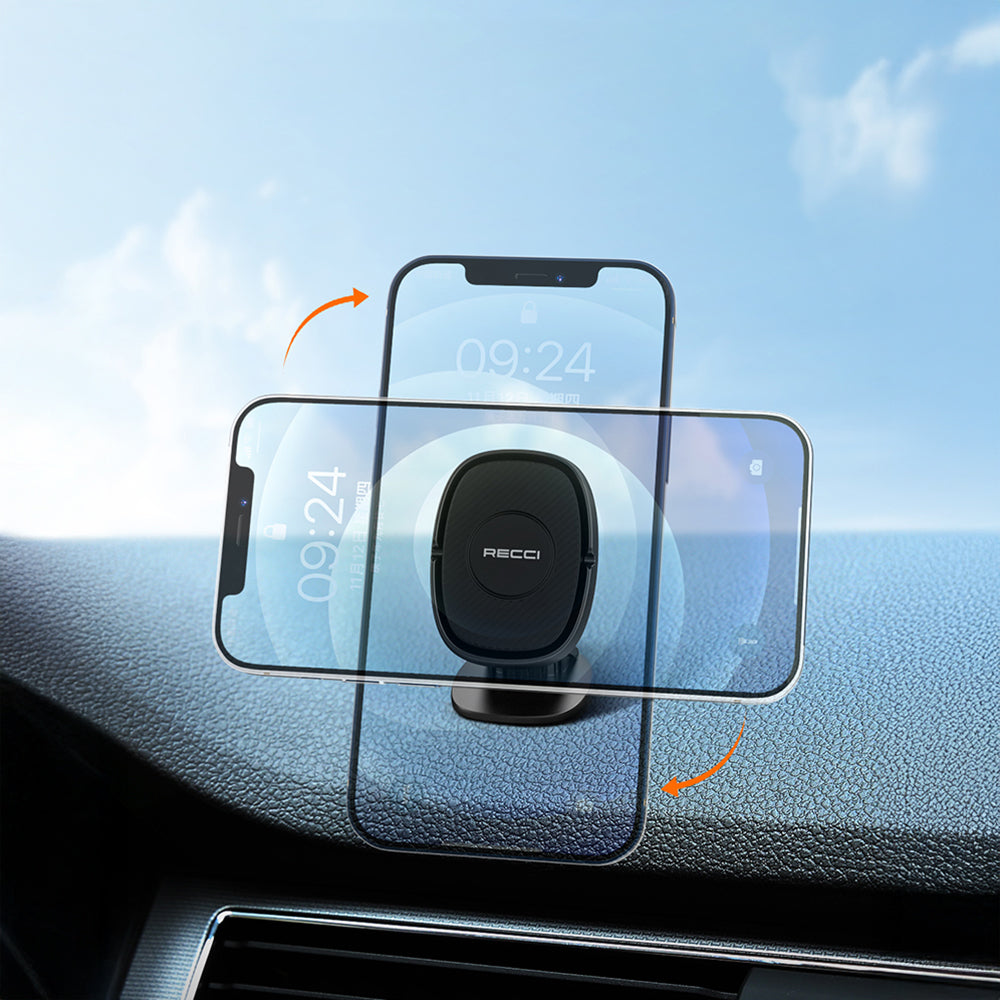 Recci RHO-C18 Güçlü Magnetik 360 Derece Dönebilen Düz Zemin Araç Telefon Tutucu Recci RHO-C18 Güçlü Magnetik 360 Derece Dönebilen Düz Zemin Araç Telefon Tutucu